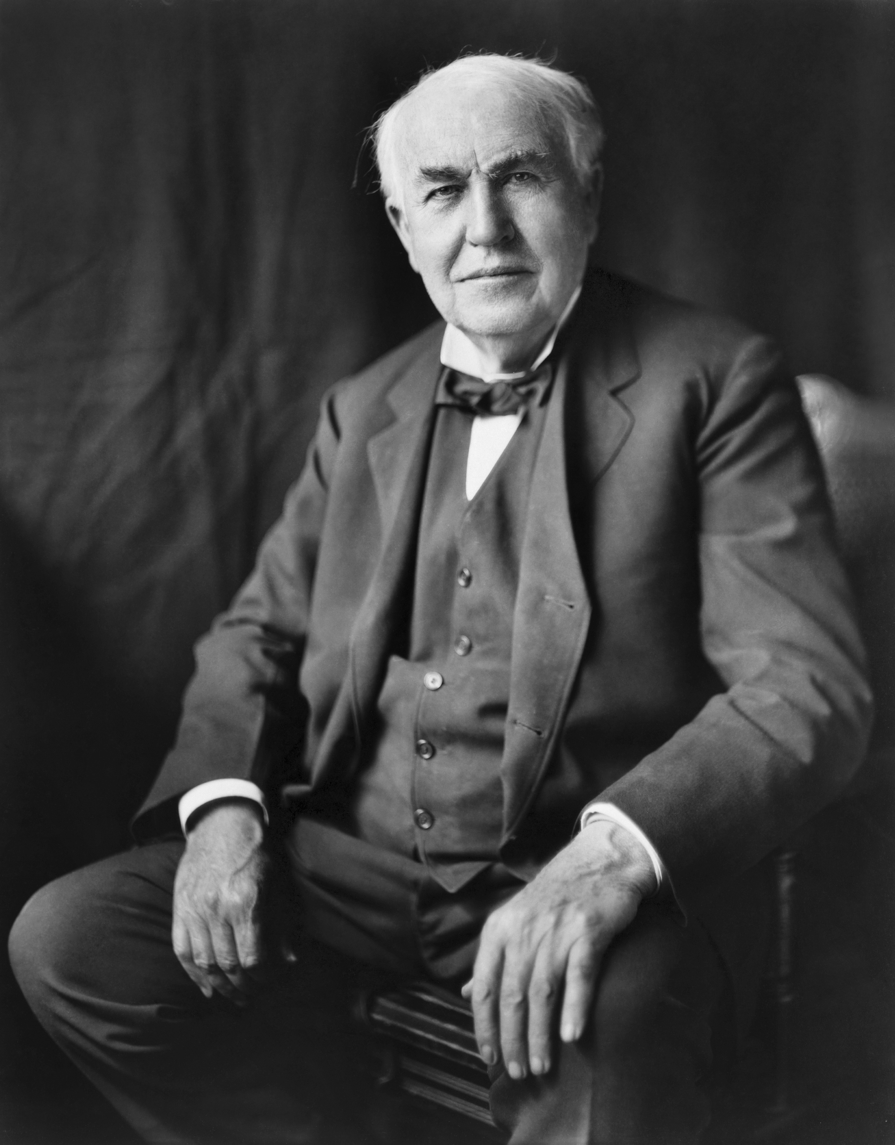 Der Erfinder der Glhbirne  Thomas Alva Edison.