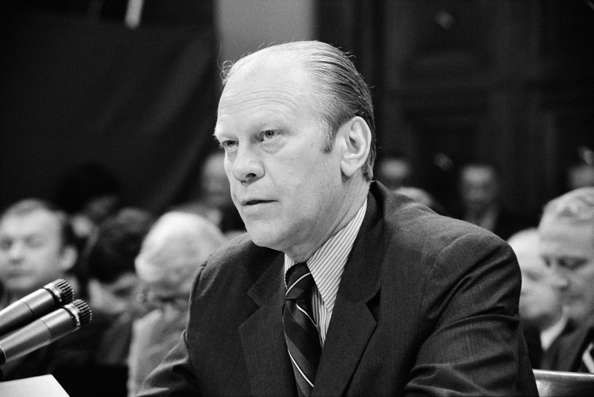 Gerald Ford, Prsident der Vereinigten Staaten.