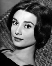 Portrait von Audrey Hepburn.