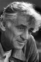 Portrait von Leonard Bernstein.